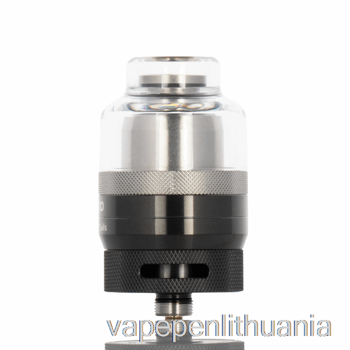 Voopoo Rta Pod Bakelis Black & Silver Vape Skystis